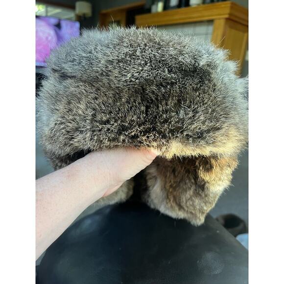 Mad Bomber Rabbit Fur Trimmed Trapper
Hiking Hunting Hat black Size L - Picture 11 of 11